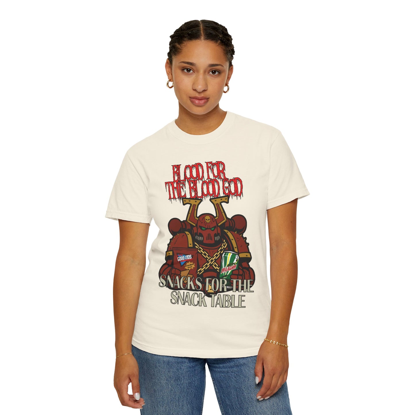 Warhammer 40k Khorne Berzerkers Unisex T-shirt - Chaos Memes and Snacks Design