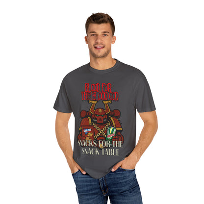 Warhammer 40k Khorne Berzerkers Unisex T-shirt - Chaos Memes and Snacks Design