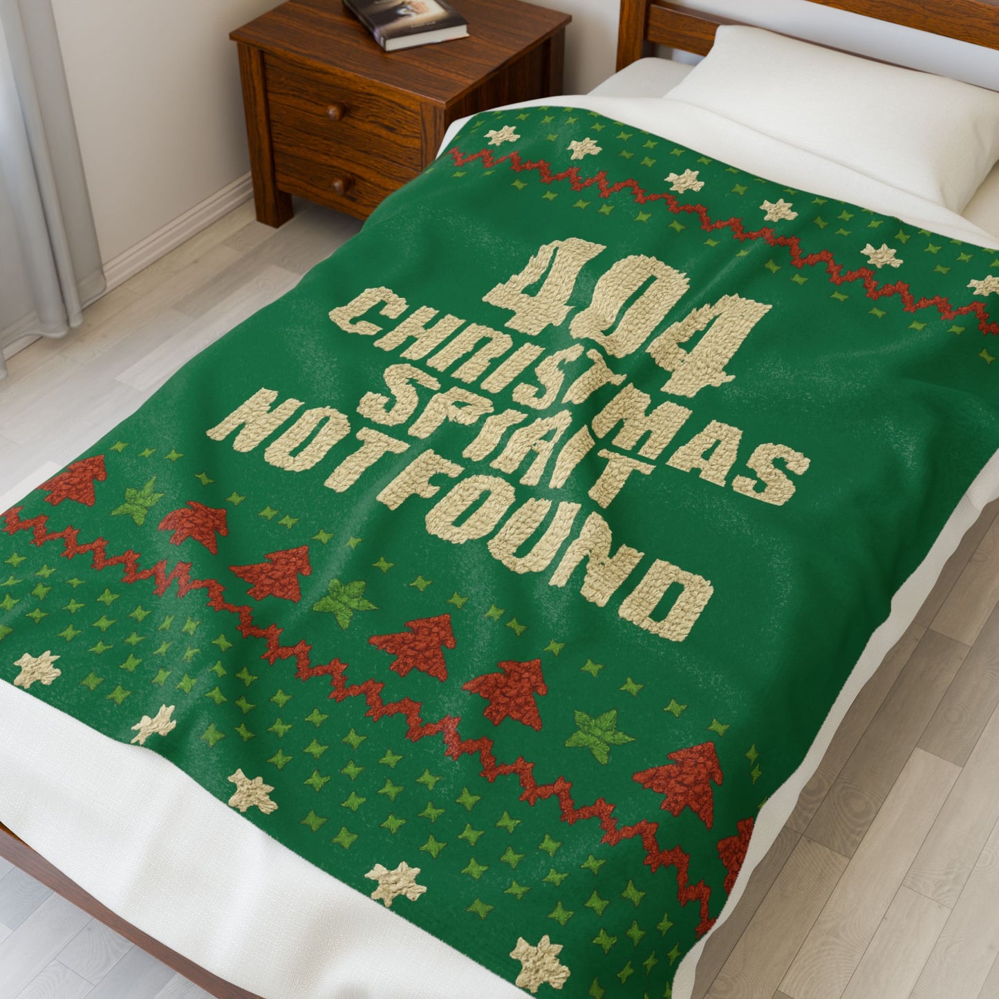 Christmas Spirit Not Found - Plush Blanket