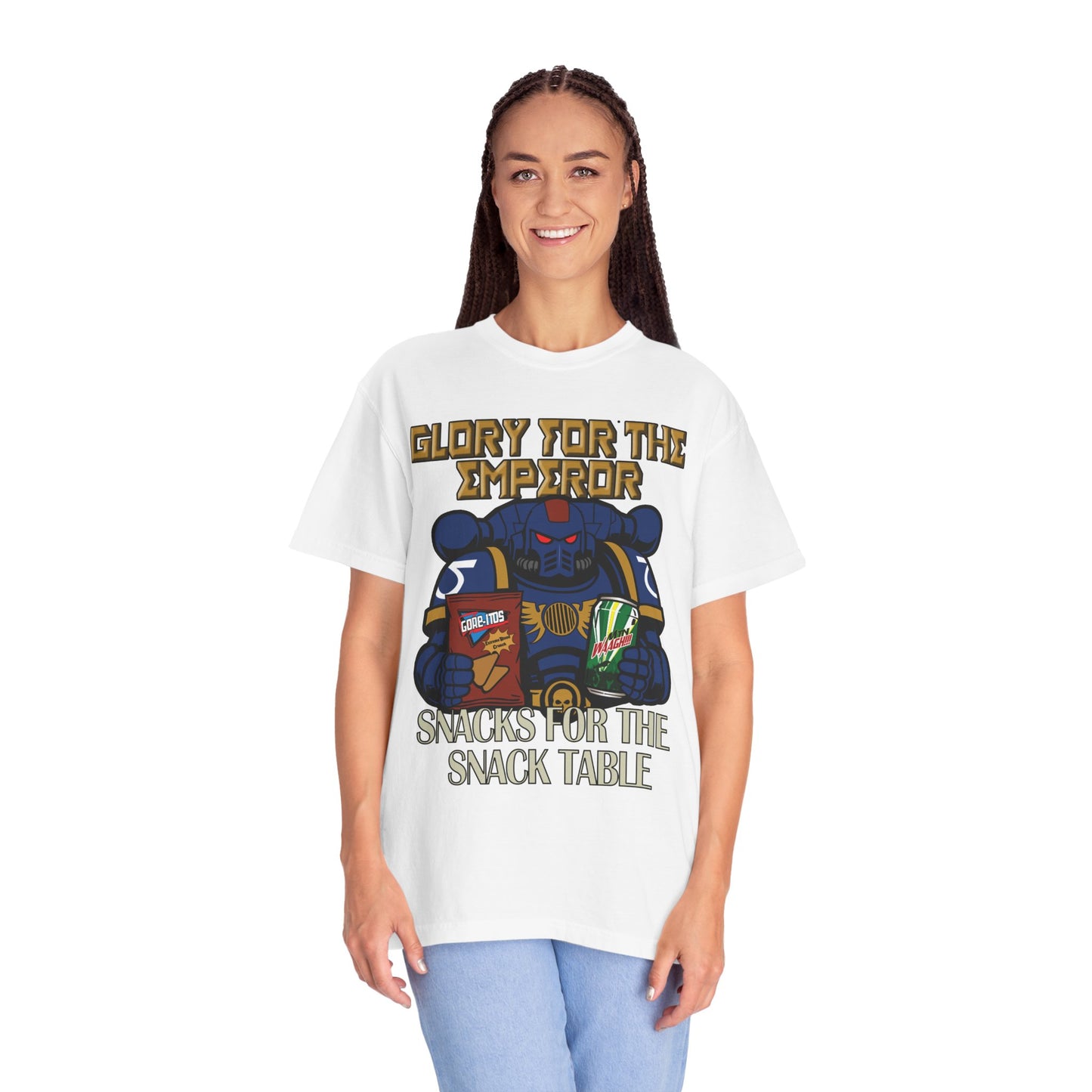 Warhammer T-shirt - Imperial Space Marine Glory for the Emperor