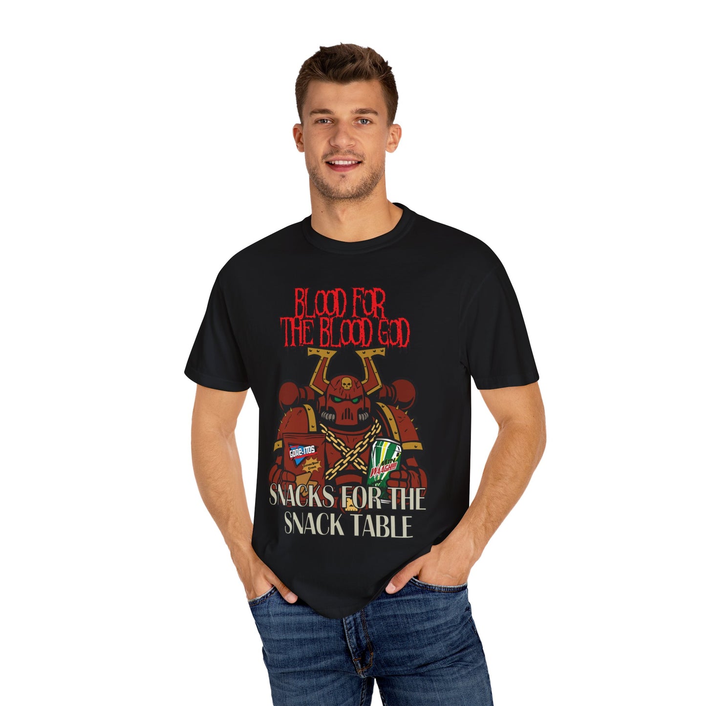Warhammer 40k Khorne Berzerkers Unisex T-shirt - Chaos Memes and Snacks Design