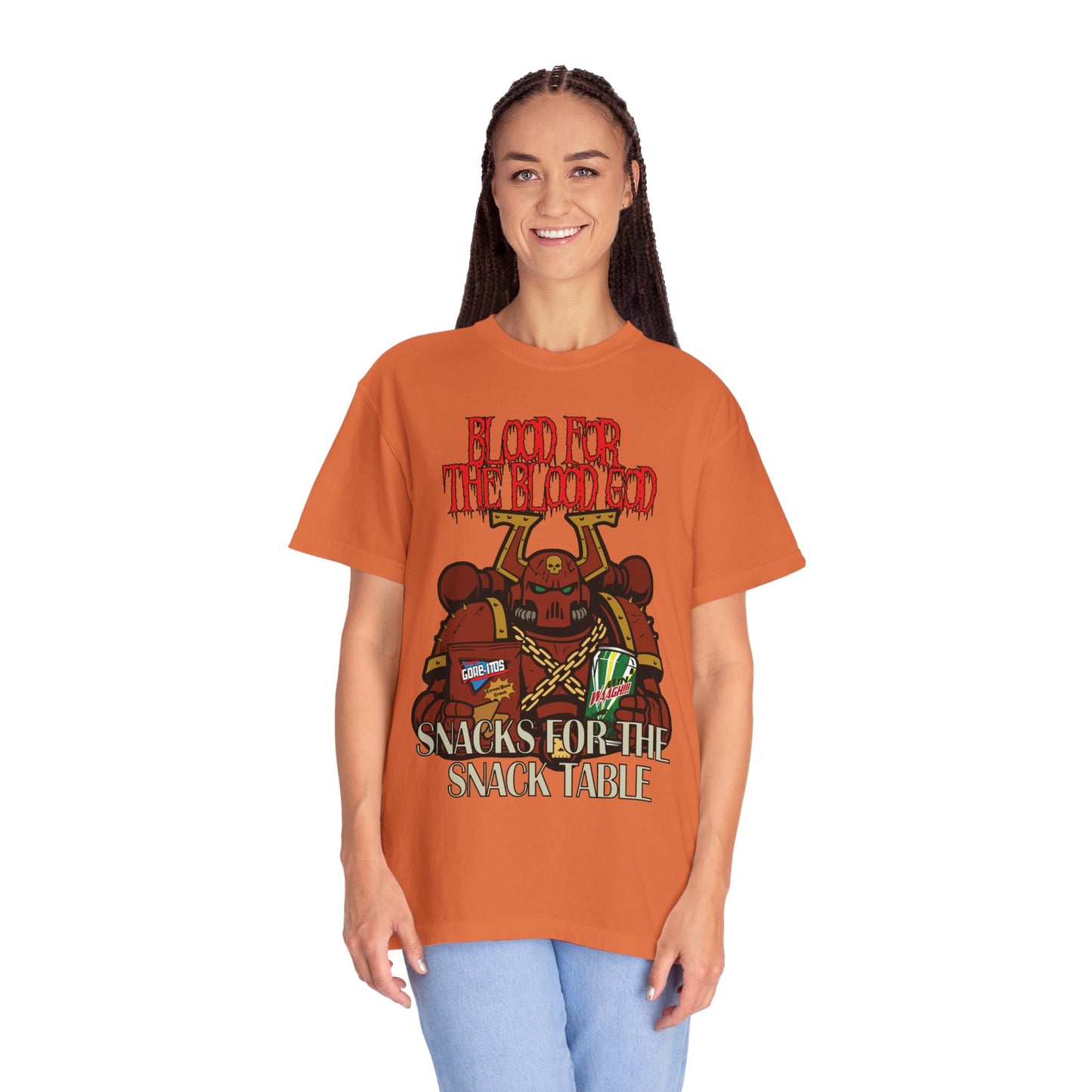 Warhammer 40k Khorne Berzerkers Unisex T-shirt - Chaos Memes and Snacks Design