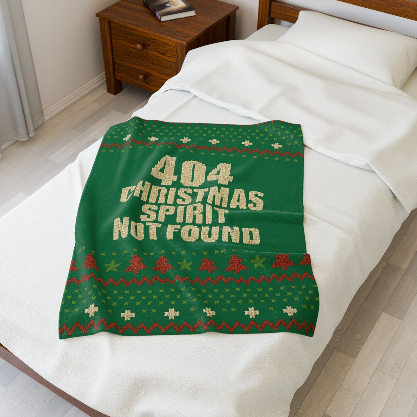 Christmas Spirit Not Found - Plush Blanket
