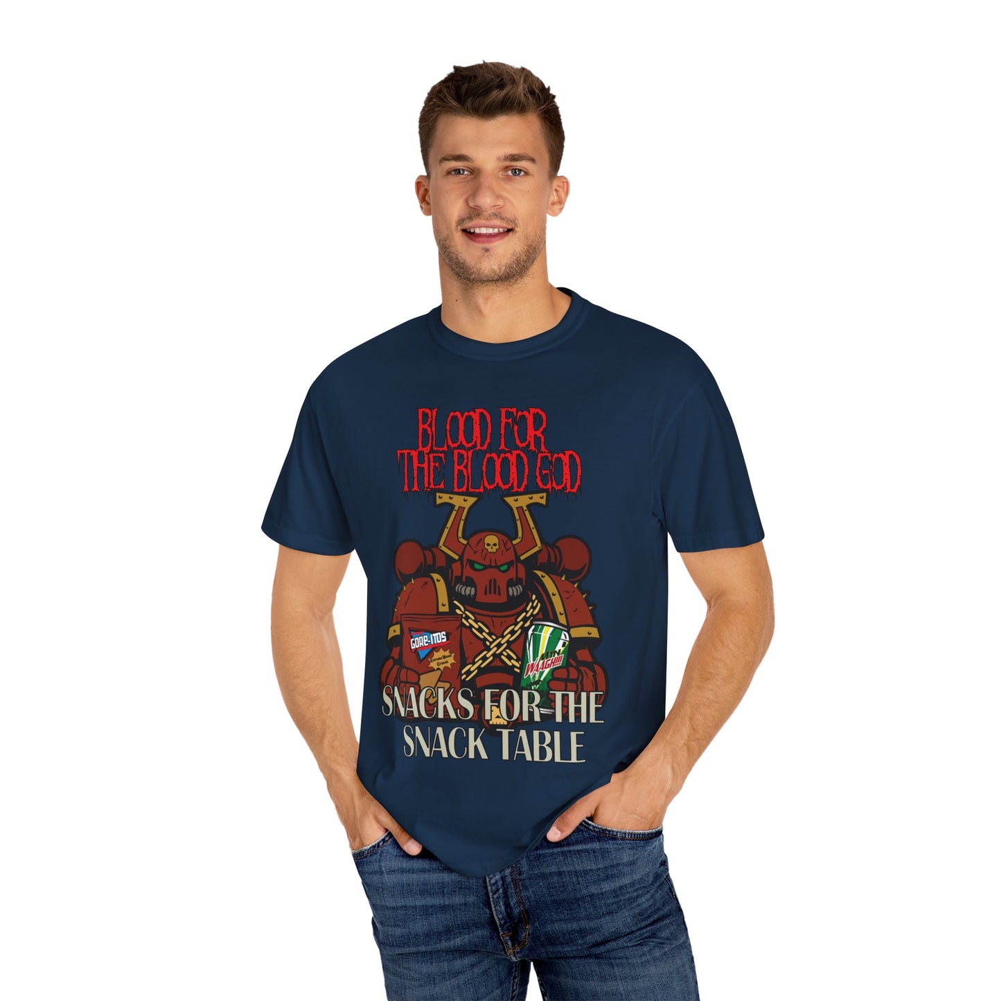 Warhammer 40k Khorne Berzerkers Unisex T-shirt - Chaos Memes and Snacks Design