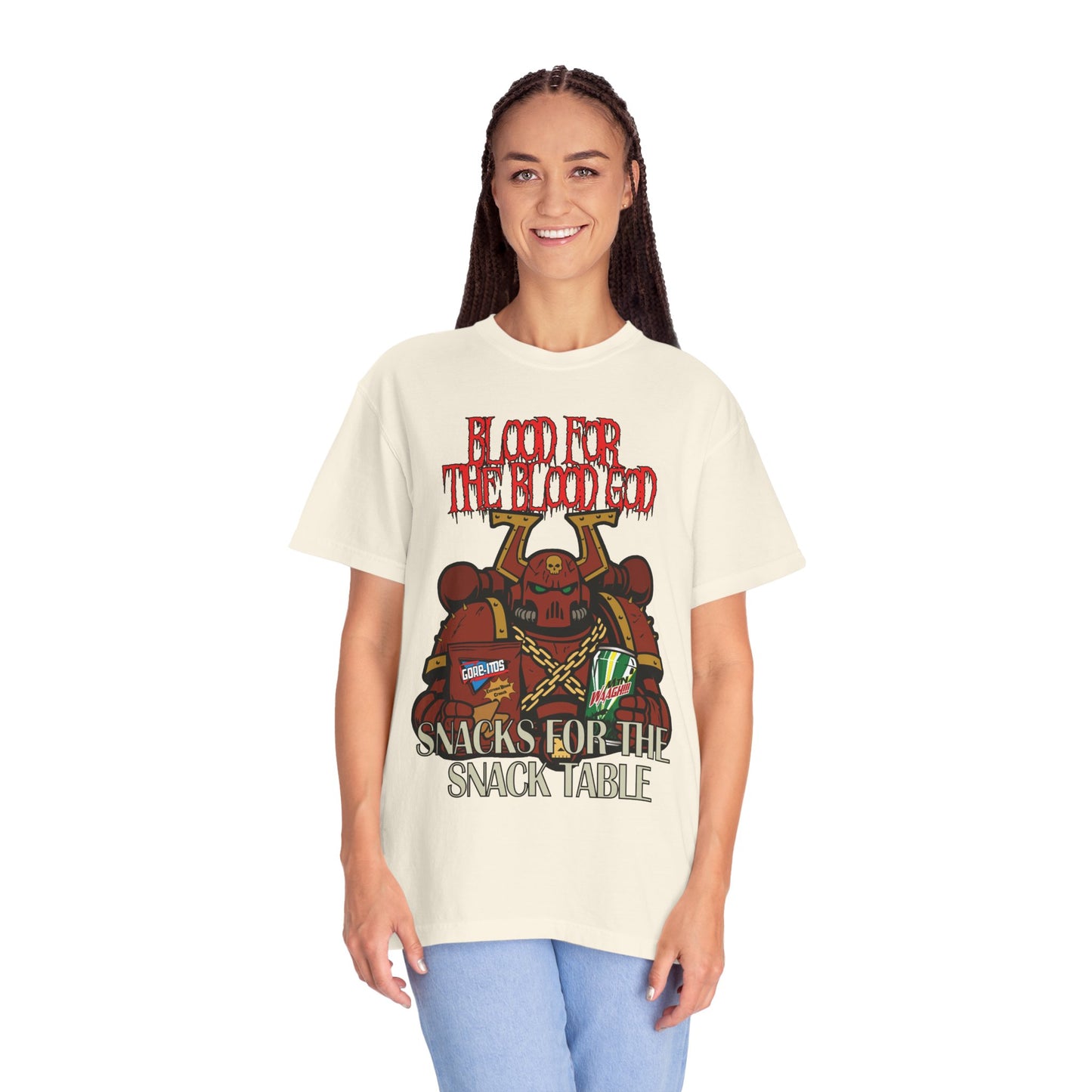 Warhammer 40k Khorne Berzerkers Unisex T-shirt - Chaos Memes and Snacks Design