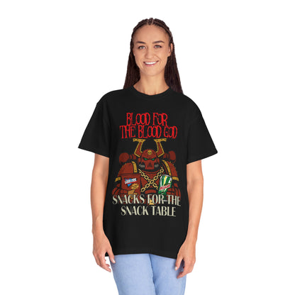 Warhammer 40k Khorne Berzerkers Unisex T-shirt - Chaos Memes and Snacks Design