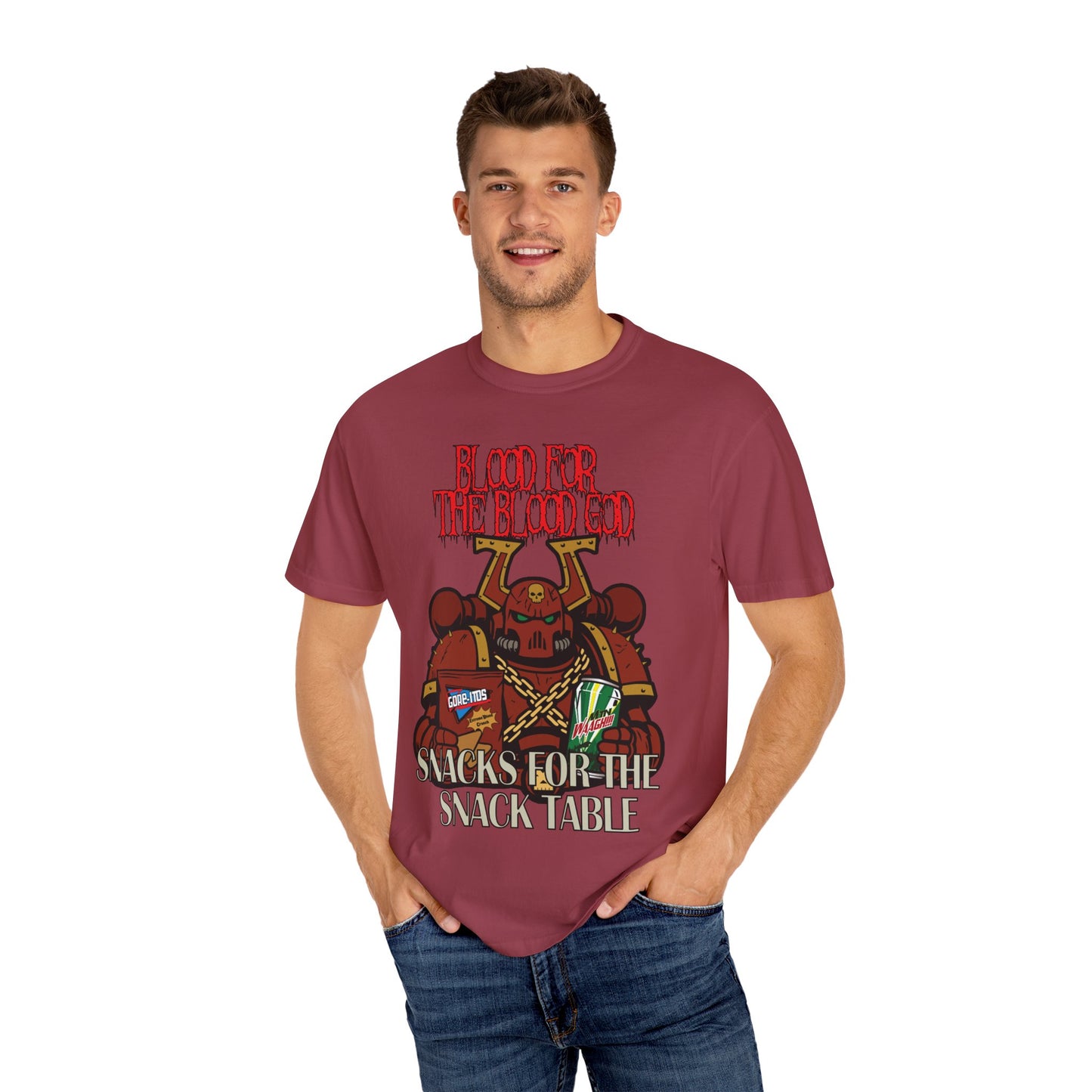 Warhammer 40k Khorne Berzerkers Unisex T-shirt - Chaos Memes and Snacks Design