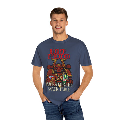 Warhammer 40k Khorne Berzerkers Unisex T-shirt - Chaos Memes and Snacks Design
